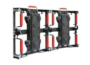 Sewa P4.81 / P6.25mm luar melengkung LED Display / Skrin Membolehkan untuk membuat bentuk yang cekung LED Chat Video dan Convex Bentuk LED bentuk Skrin Magic Stage